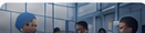 Sales and marketing team collaborating in an office